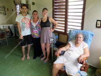 Kubánská rodinka na Varaderu Kubánská rodinka na Varaderu